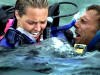 Blanchard Ryan and Daniel Travis in Lions Gate's Open Water