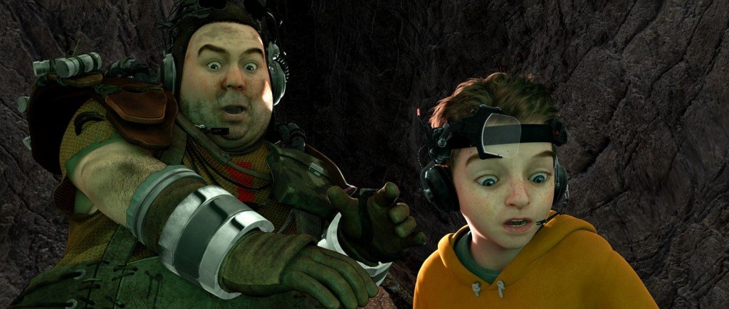 Dan Fogler and Seth Green (or something like them) in MARS NEEDS MOMS. Dan Fogler and Seth Green (or something like them) in MARS NEEDS MOMS.