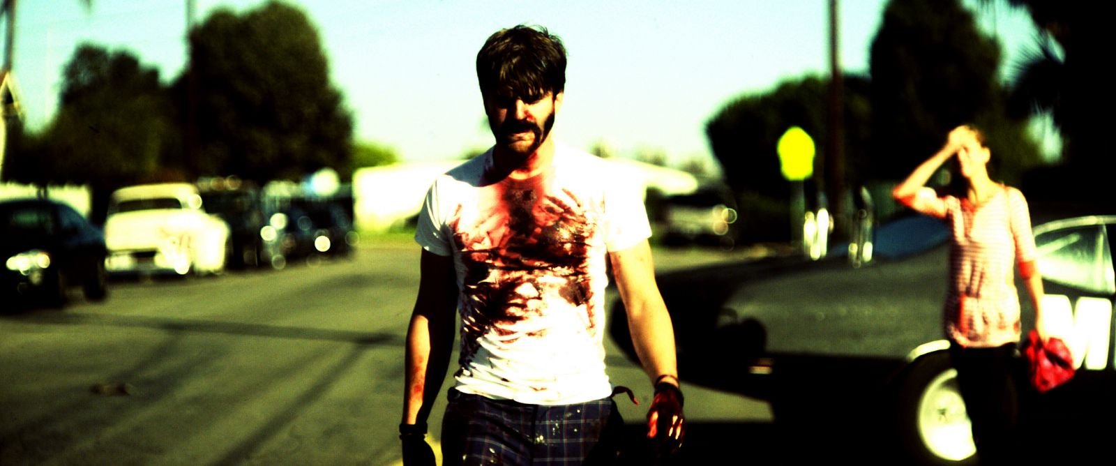 Evan Glodell stars in (and writes and directs and produces) BELLFLOWER. Evan Glodell stars in (and writes and directs and produces) BELLFLOWER.