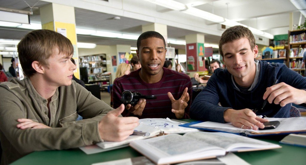 Dane DeHaan, Michael B. Jordan, and Alex Russell star in CHRONICLE. Dane DeHaan, Michael B. Jordan, and Alex Russell star in CHRONICLE.