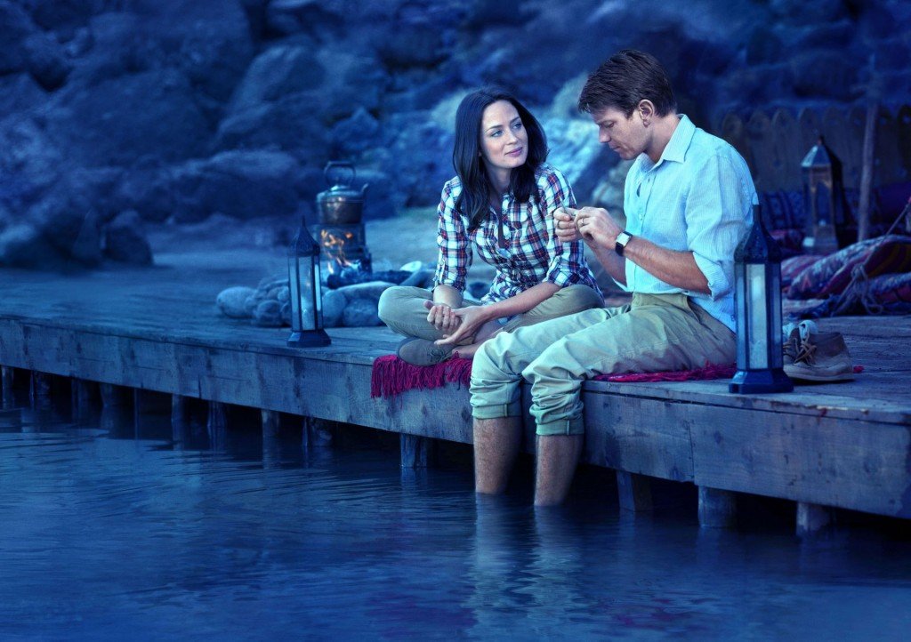 Emily Blunt and Ewan McGregor star in SALMON FISHING IN THE YEMEN. Emily Blunt and Ewan McGregor star in SALMON FISHING IN THE YEMEN.